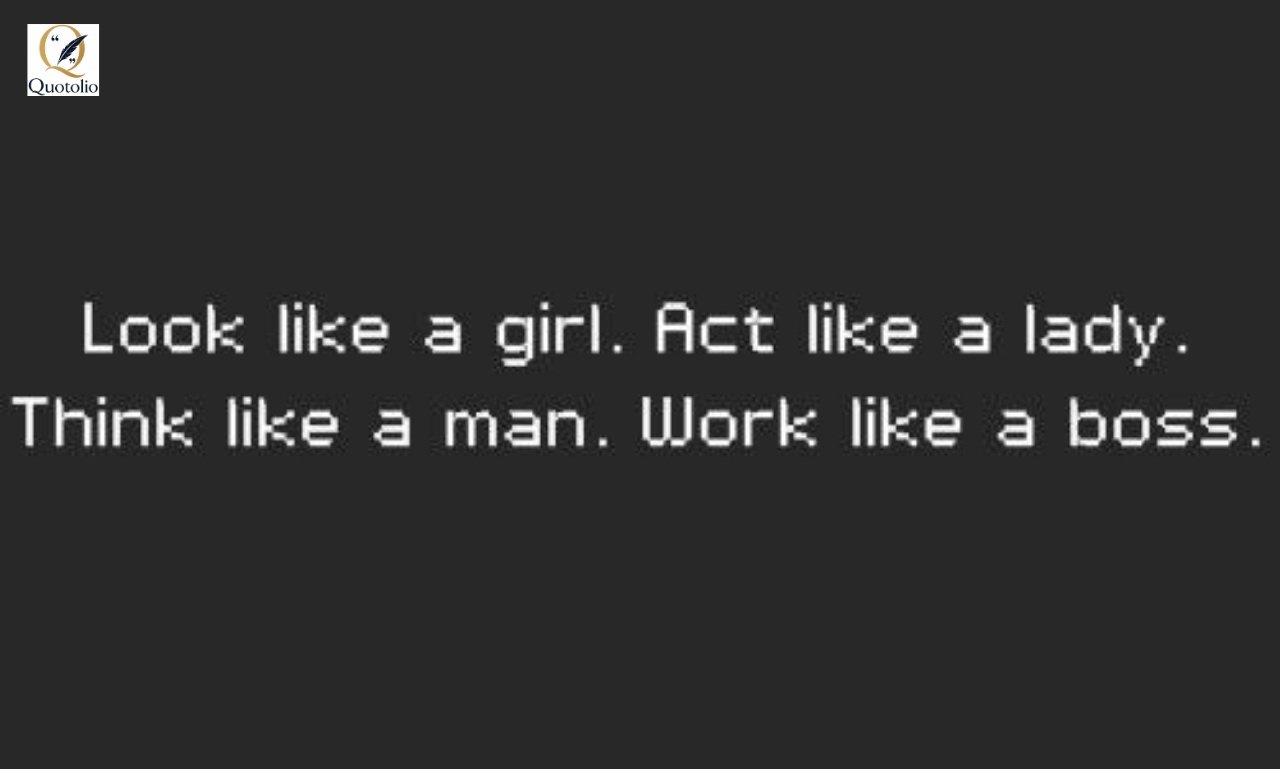Boss Lady Classy Attitude and Strong Woman Quotes