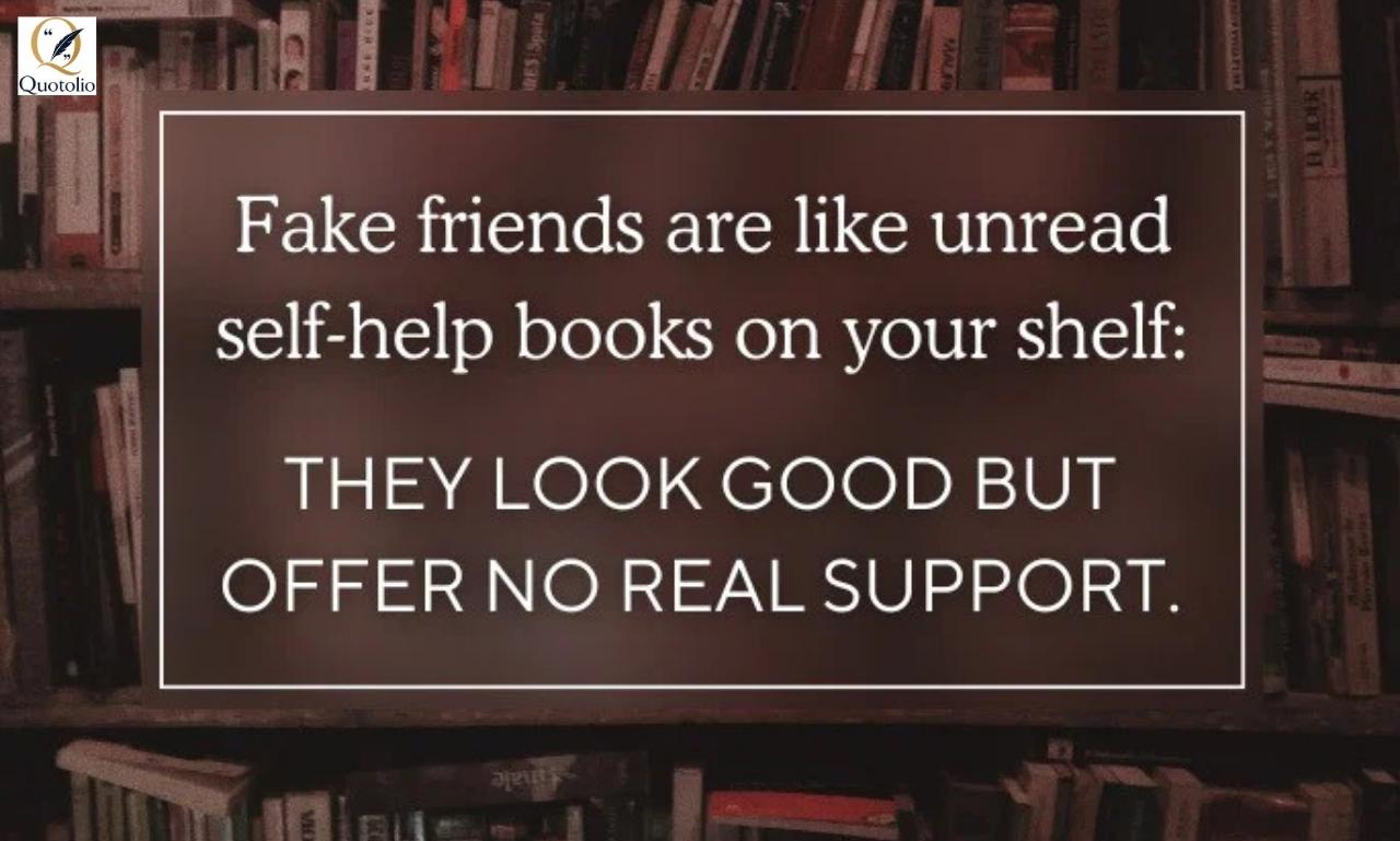 Deep Savage Fake Friends Quotes