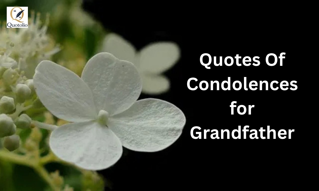 Heartfelt condolences quotes for grandfather with remembrance and sympathy messages
