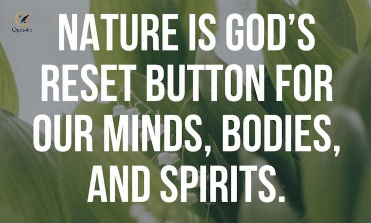 Nature Healing Quotes
