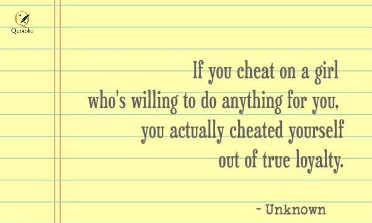 Savage Quotes for Cheaters