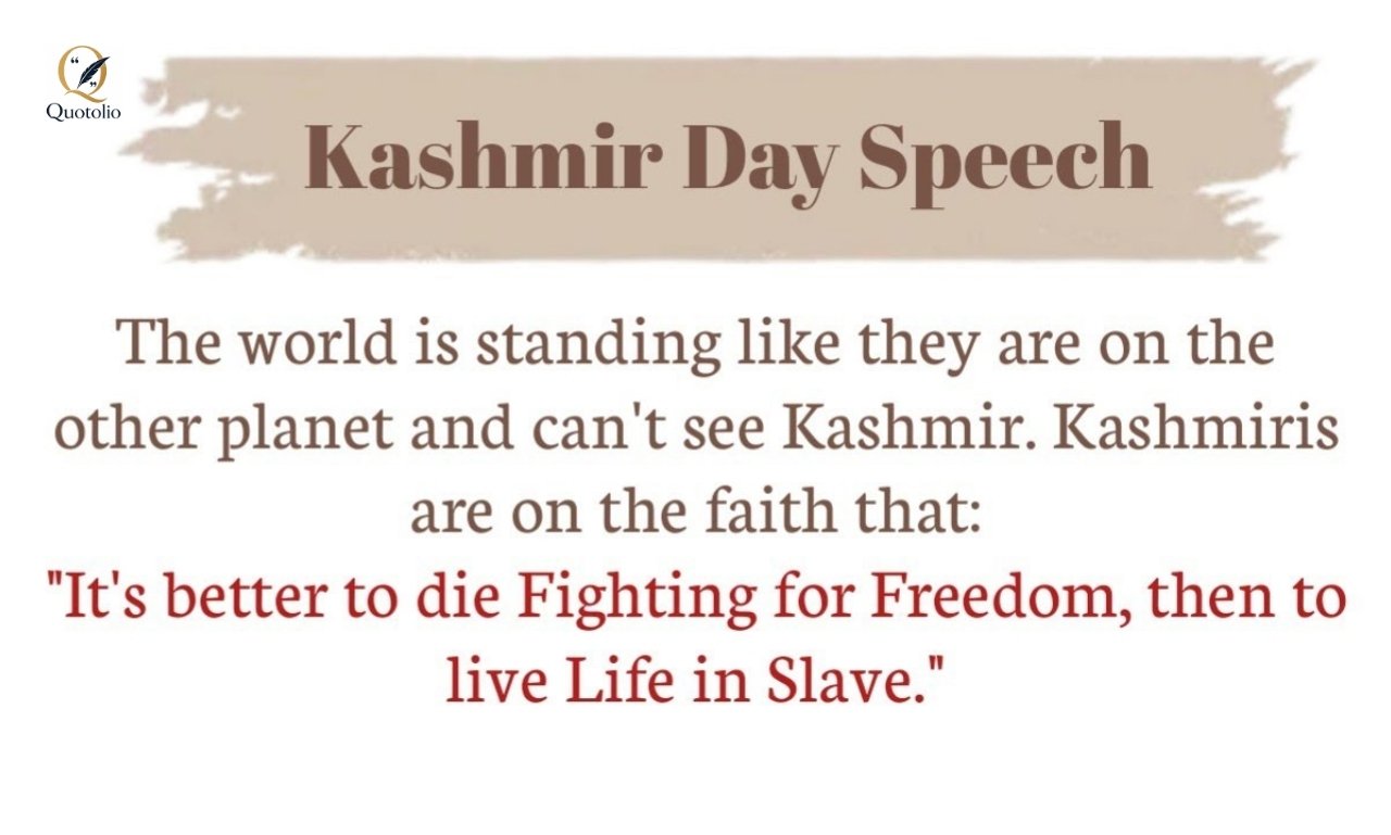 Stand with Kashmir Quotes