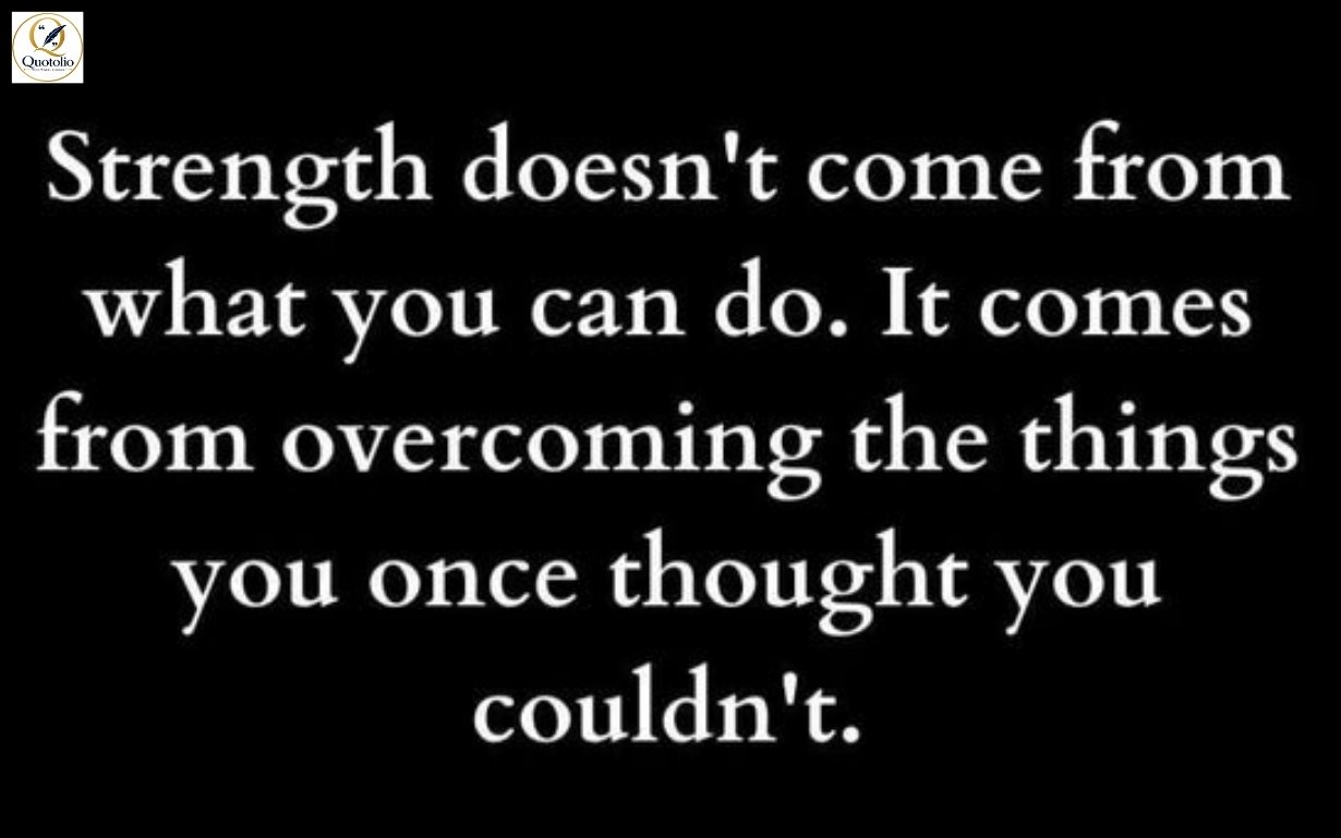 Quotes About Strength